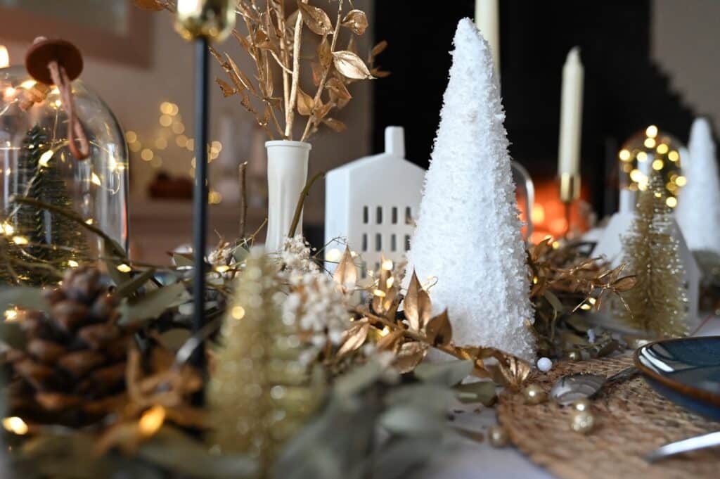 Inspiration déco table de Noël